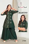 Martini By Tft Vetican Printed Surat Kurti With Bottom Wholesale Market